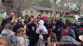 March for Daunte Wright held in Brooklyn Center