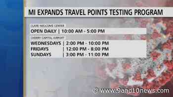 Michigan Expands Coronavirus Travel Points Testing Program - 9 & 10 News - 9&10 News