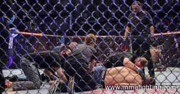 UFC 261 medical suspensions: Chris Weidman faces six-month layoff after broken leg - MMA Fighting