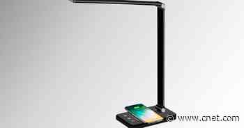 This LED desk lamp with USB ports and wireless charging pad is now under $20     - CNET
