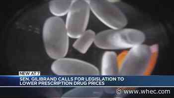 Gillibrand pushes for bills aimed to lower drug prices to pass