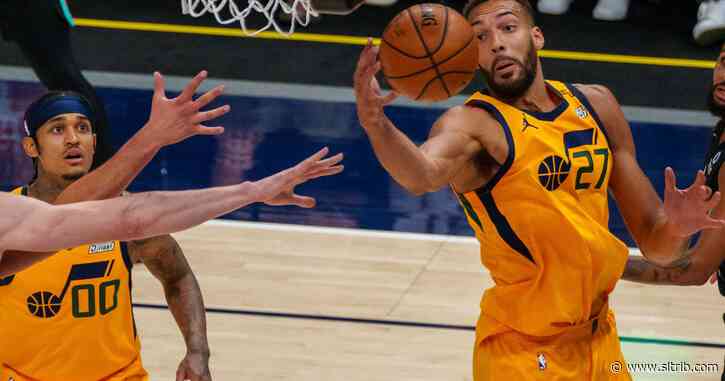 Utah Jazz center Rudy Gobert builds a fortress down low that fatigued Spurs give up trying to penetrate