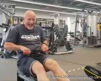 TV reporter thanks Bolton NHS staff for cardiac rehab work