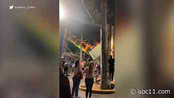 At least 13 killed after Mexico City metro overpass collapses onto road