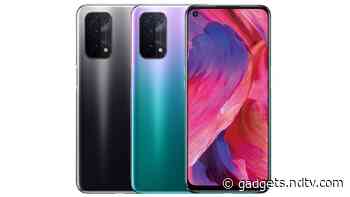 Oppo A54 5G With Snapdragon 480 SoC, 90Hz Display, 5,000mAh Battery Launched: Price, Specifications