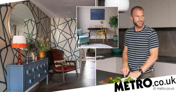 DJ shows us around his slick London bachelor pad, complete with a music room