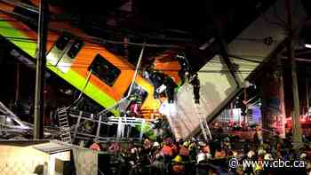 Elevated subway train derails in Mexico City, killing at least 15 and injuring dozens