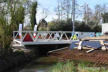 Provincie legt laatste nieuwe fietsbrug voor fietsostrade - Gazet van Antwerpen