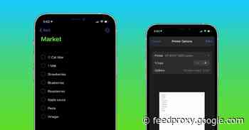 iPhone: How to print Reminders and use the new to-do sorting options in iOS 14.5