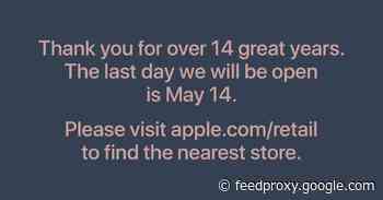 MacArthur Center Apple Store permanently closes May 14