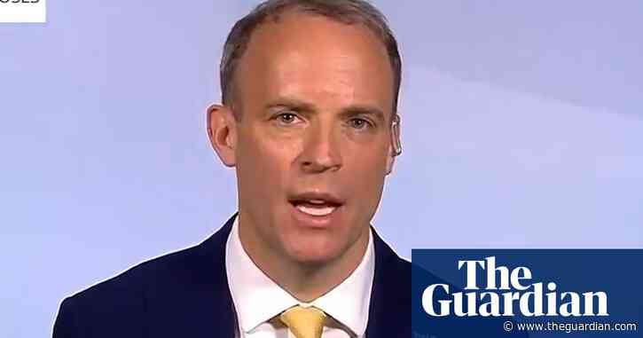 Dominic Raab says UK is in the 'last lap' in the fight against Covid – video