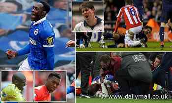 The Premier League's most injury-jinxed players as Danny Welbeck is back in form after years of woe
