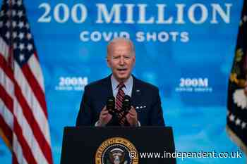 ALS sufferer posts video of Biden promising him he would share Covid vaccine as pressure grows for US to drop patents