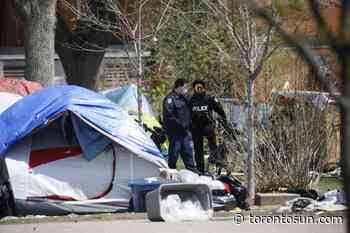 LEVY: Tent dwellers flood city parks as weather heats up - Toronto Sun