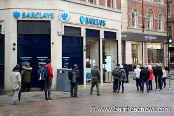 Barclays notches up £2.4 billion profit in just three months - Barrhead News