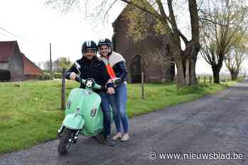 Met de e-scooter door Tieltse velden: “De batterijen zijn goed voor zo’n 130 kilometer”