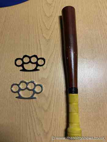 Police recover weapons haul after car is stopped in Leigh