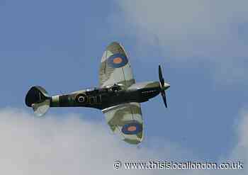 When a Spitfire flew over Waltham Abbey to celebrate VE Day