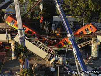 Mexico City metro overpass collapse kills at least 23