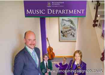 New music block complete at Westholme School in Blackburn