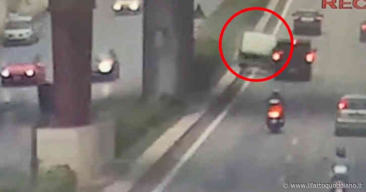 Palermo, incidente mortale in viale Regione Siciliana: la Panda invade la corsia opposta – Video