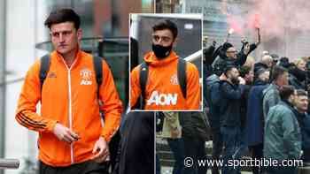 Harry Maguire And Bruno Fernandes Wanted To Speak To The Manchester United Protestors - SPORTbible