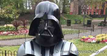 Poignant reason Darth Vader was spotted in Wirral park today