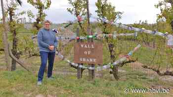 Protest tegen afval op drukke wandelroutes (Borgloon) - Het Belang van Limburg Mobile - Het Belang van Limburg