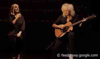 Brian May performs Amazing Grace in stunning rendition with Kerry Ellis – WATCH