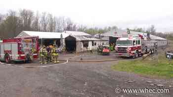 Firefighters: Farm equipment damaged in Brockport barn fire