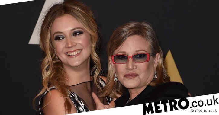 Billie Lourd remembers late mum Carrie Fisher as she marks Star Wars Day with son Kingston