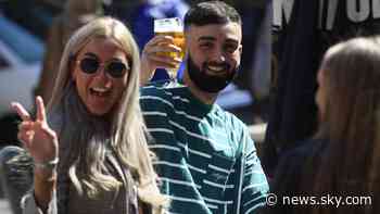 COVID news live - latest updates: Foreign holidays to countries where coronavirus cases are same pose 'no risk' - and UK regulator responds to vaccine alcohol claims - Sky News