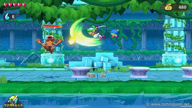 Wonder Boy: Asha in Monster World Hits PS4 and Switch This Month