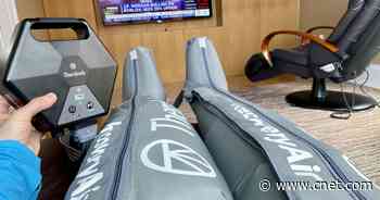 Therabody's newest massage device, RecoveryAir, puts the squeeze on     - CNET