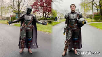 Long Island artist creates realistic 'Mandalorian' costume from scratch
