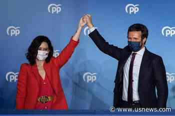 Madrid's Champion of Soft Virus Restrictions Wins Election