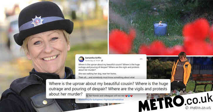 Family of murdered PCSO asks ‘where’s the huge outrage’ one week after her death