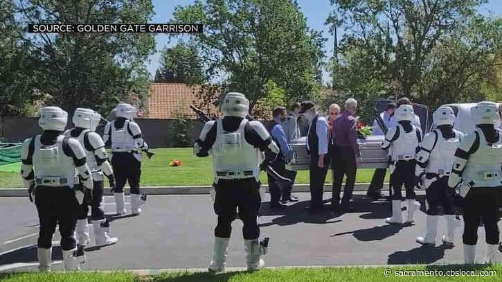 Vacaville Man Who Designed Star Wars Biker Scout Costume Honored By Cosplayers At Funeral