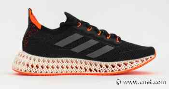 Adidas running shoes with 3D printed midsoles push your feet forward     - CNET