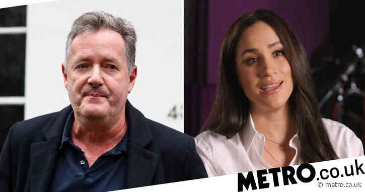 Piers Morgan accuses Meghan Markle of ‘staggering hypocrisy’ and ‘trashing’ Harry’s family as Duchess writes children’s book