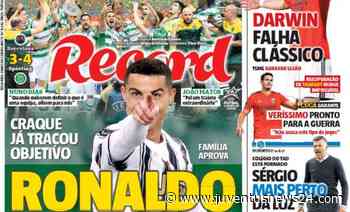 «Cristiano Ronaldo vuole chiudere allo Sporting»: Record lancia la bomba - Juventus News 24