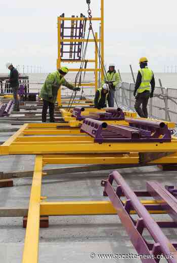 Work starts on Clacton Pier's new Looping Star rollercoaster