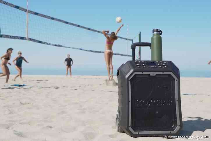 Enjoy a huge sound anywhere with the EcoBoulder Max Bluetooth speaker
