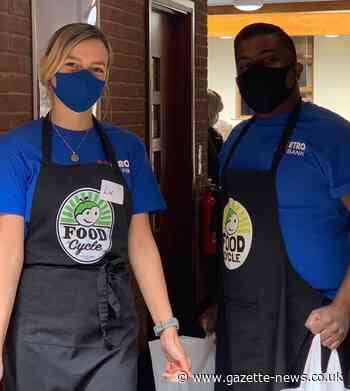 Clacton FoodCycle gets helping hand from Metro bank workers