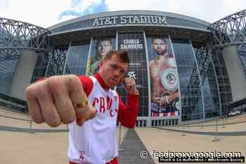 Canelo Alvarez photos & quotes for AT&T Stadium