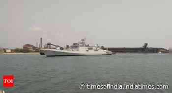 Navy cranks up Op Samudra Sethu-II, first warship with oxygen supplies reaches Karnataka
