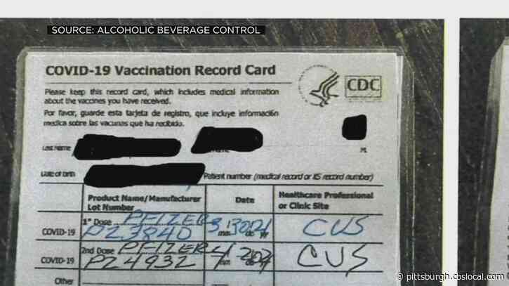 California Bar Owner Accused Of Selling Fake COVID Vaccine Cards