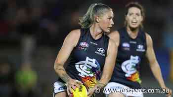 Tayla Harris in ‘pay stoush’ with Carlton as AFLW star reportedly eyes boxing return