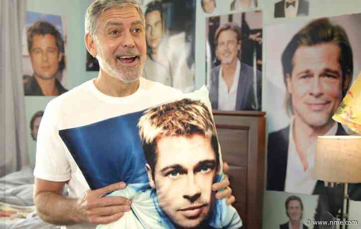 George Clooney is a Brad Pitt superfan in new charity video