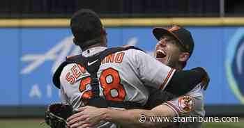 O's Means throws MLB's 3rd no-hitter of season, tops M's 6-0